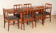 Load image into Gallery viewer, Mid Century solid afromosia and mahogany dining set by Younger, circa 1960s