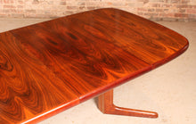 Load image into Gallery viewer, Danish Mid Century extending rosewood dining table by Skovby, circa 1970s