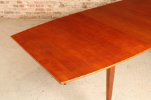 Load image into Gallery viewer, Mid Century teak and mahogany dining table and 6 chairs by McIntosh, circa 1960s