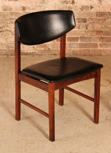 Load image into Gallery viewer, Set of 6 Danish Mid Century rosewood dining chairs, circa 1960s