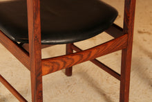 Load image into Gallery viewer, Set of 6 Danish Mid Century rosewood dining chairs, circa 1960s