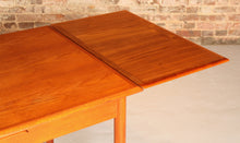 Load image into Gallery viewer, Danish Mid Century extending teak dining table, circa 1970s