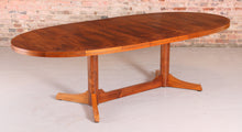 Load image into Gallery viewer, Mid Century extending rosewood dining table designed by Robert Heritage for Archie Shine, c. 1950s