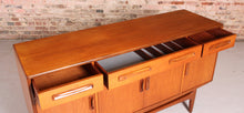 Load image into Gallery viewer, Mid Century G-plan Fresco teak sideboard, circa 1960s.