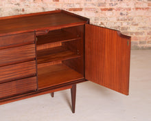 Load image into Gallery viewer, Mid Century solid afromosia sideboard by Richard Hornby, circa 1960s