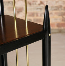 Load image into Gallery viewer, Mid Century G-plan 'Tola and black' -range bookcase model 8726, circa 1960s