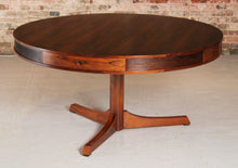 Load image into Gallery viewer, Mid Century 'Drum' rosewood dining table by Robert Heritage for Archie Shine, circa 1950s