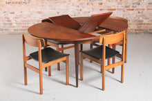 Load image into Gallery viewer, Mid Century Extending Rosewood Dining table and 4 Chairs. c1960s