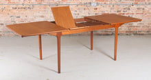 Load image into Gallery viewer, A Midcentury Teak Extending Dining Table and Six Chairs by McIntosh. c1960s