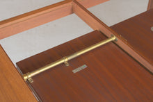 Load image into Gallery viewer, A Midcentury Teak Extending Dining Table and Six Chairs by McIntosh. c1960s