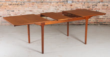 Load image into Gallery viewer, A Midcentury Teak Extending Dining Table and Six Chairs by McIntosh. c1960s