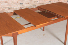 Load image into Gallery viewer, A Midcentury Teak Extending Dining Table and Six Chairs by McIntosh. c1960s