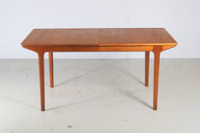 Load image into Gallery viewer, A Midcentury Teak Extending Dining Table and Six Chairs by McIntosh. c1960s