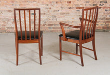 Load image into Gallery viewer, A Midcentury Teak Extending Dining Table and Six Chairs by McIntosh. c1960s
