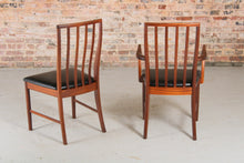 Load image into Gallery viewer, A Midcentury Teak Extending Dining Table and Six Chairs by McIntosh. c1960s