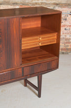 Load image into Gallery viewer, Danish Mid Century Rosewood Highboard by E.W. Bach, c. 1960s.