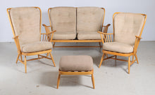 Load image into Gallery viewer, Midcentury Ercol Living Room Suite c.1970s