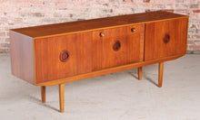 Load image into Gallery viewer, Mid Century teak sideboard by Avalon, circa 1960s