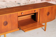 Load image into Gallery viewer, Mid Century teak sideboard by Avalon, circa 1960s