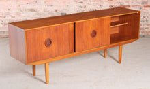 Load image into Gallery viewer, Mid Century teak sideboard by Avalon, circa 1960s