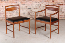 Load image into Gallery viewer, Set of 4 Mid Century teak dining chairs by McIntosh, circa 1960s