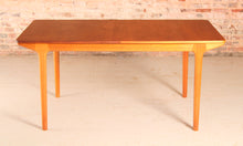 Load image into Gallery viewer, Mid Century extending teak dining table by McIntosh, circa 1960s
