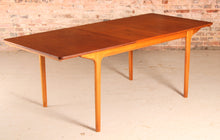 Load image into Gallery viewer, Mid Century extending teak dining table by McIntosh, circa 1960s