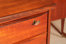 Load image into Gallery viewer, Danish Mid Century Boomerang Teak Desk by Peter Løvig Nielsen, circa 1960s.