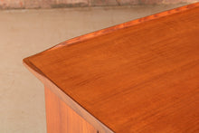 Load image into Gallery viewer, Danish Mid Century Boomerang Teak Desk by Peter Løvig Nielsen, circa 1960s.