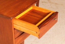 Load image into Gallery viewer, Danish Mid Century Boomerang Teak Desk by Peter Løvig Nielsen, circa 1960s.