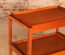 Load image into Gallery viewer, Mid Century metamorphic teak serving trolley by White&Newton, circa 1960s