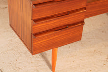 Load image into Gallery viewer, Mid Century mahogany dressing table by Avalon, circa 1960s