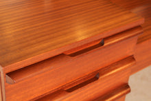 Load image into Gallery viewer, Mid Century mahogany dressing table by Avalon, circa 1960s