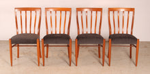 Load image into Gallery viewer, Set of 4 Mid Century teak dining chairs by Greaves&Thomas, circa 1960s