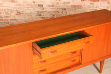 Load image into Gallery viewer, Danish Mid Century teak sideboard by Clausen&Son, circa 1960s.