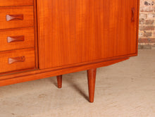 Load image into Gallery viewer, Danish Mid Century teak sideboard by Clausen&Son, circa 1960s.