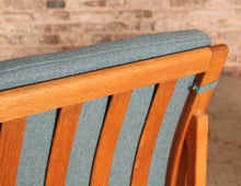 Load image into Gallery viewer, Set of 3 Danish Mid Century model 3232 oak lounge chairs by Borge Mogensen for Fredericia Stolefabrik, circa 1960s