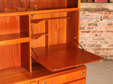 Load image into Gallery viewer, Mid Century teak wall unit / drinks cabinet by McIntosh, circa 1970s