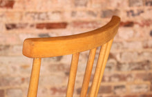 Load image into Gallery viewer, A set of 3 Ercol model 391 elm and beech chairs circa 1960s