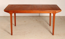 Load image into Gallery viewer, Mid Century extending teak dining table by Mcintosh, circa 1960s.