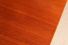 Load image into Gallery viewer, Mid Century extending teak dining table by Mcintosh, circa 1960s.