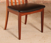 Load image into Gallery viewer, A set of 4 midcentury Fresco dining chairs in teak by G Plan, circa 1970