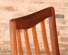 Load image into Gallery viewer, A set of 4 midcentury Fresco dining chairs in teak by G Plan, circa 1970