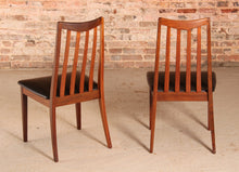 Load image into Gallery viewer, A set of 4 midcentury Fresco dining chairs in teak by G Plan, circa 1970