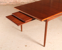Load image into Gallery viewer, A midcentury teak dining table designed by Ib Kofod Larsen for G Plan, circa 1960s