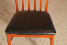 Load image into Gallery viewer, Set of 6 Mid Century teak dining chairs by Mcintosh, circa 1970s