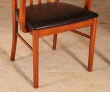 Load image into Gallery viewer, Set of 6 Mid Century teak dining chairs by Mcintosh, circa 1970s