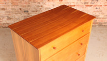 Load image into Gallery viewer, Mid Century walnut chest of drawers, circa 1960s