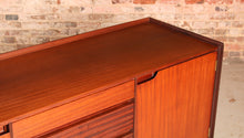Load image into Gallery viewer, Mid Century solid afromosia sideboard by Richard Hornby, circa 1960s