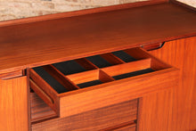 Load image into Gallery viewer, Mid Century solid afromosia sideboard by Richard Hornby, circa 1960s